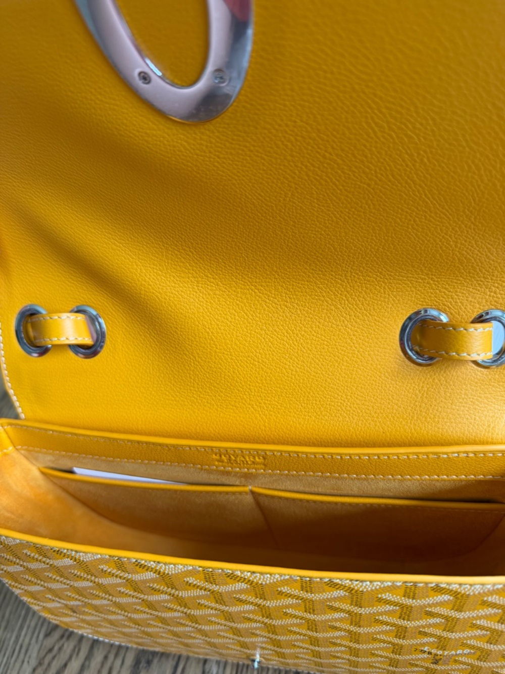 Goyard 233 Bag (yellow) - Picture 9 of 13